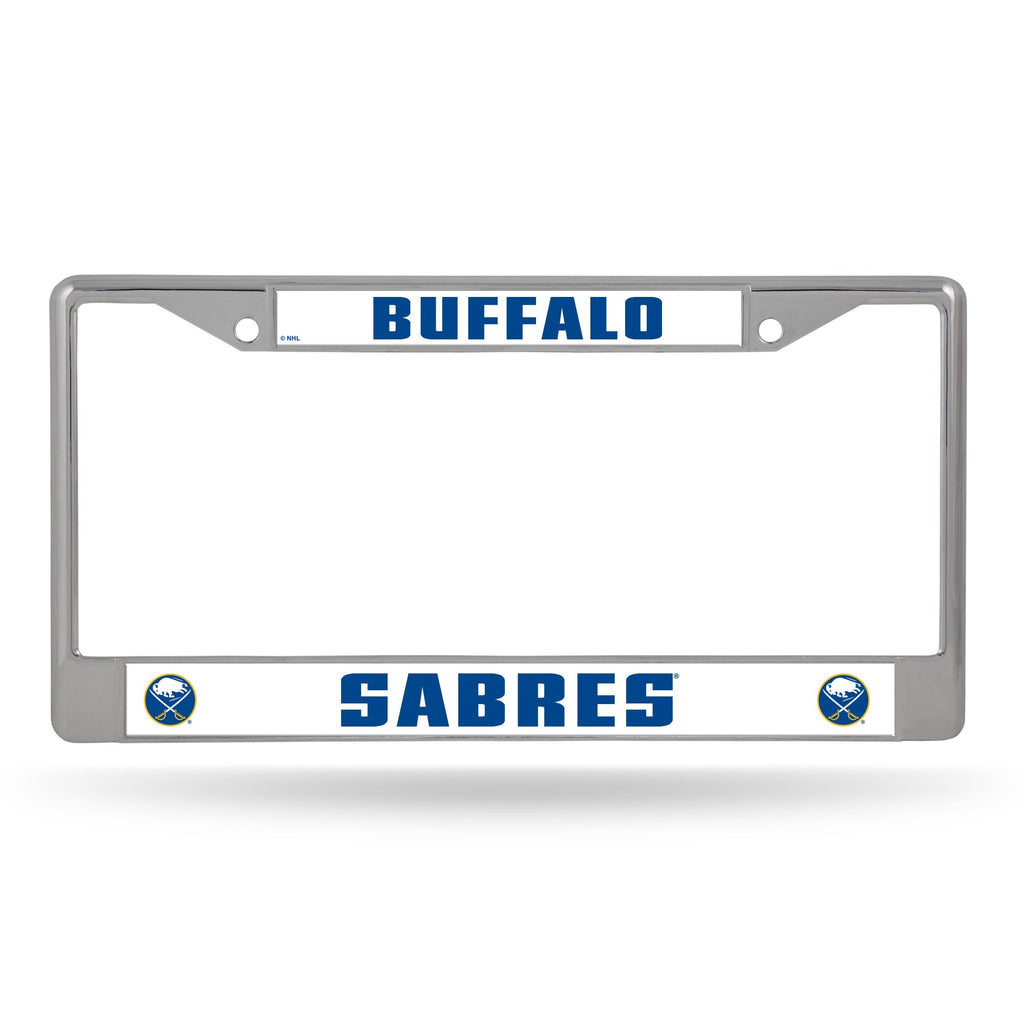 Buffalo Sabres License Plate Frame Chrome