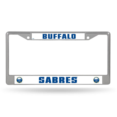 Buffalo Sabres License Plate Frame Chrome