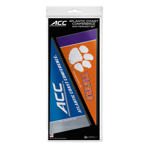 Atlantic Coast Conference Pennant Set Mini 2024