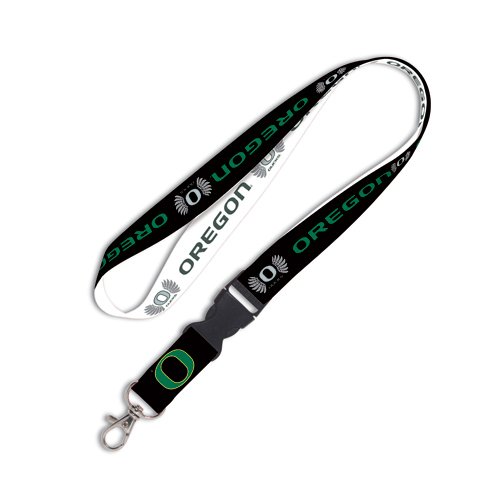 Oregon Ducks Lanyard with Detachable Buckle Wings Design