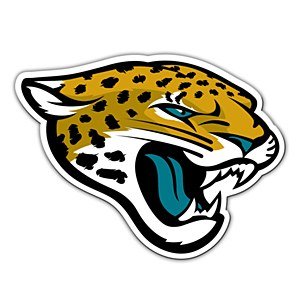 Jacksonville Jaguars Magnet Car Style 12 Inch Mascot