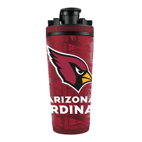 Arizona Cardinals Ice Shaker 26oz Stainless Steel Special Order
