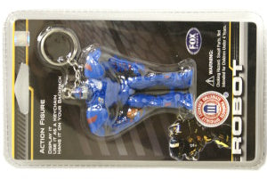 Kansas Jayhawks Keychain Robot FOX Sports CO