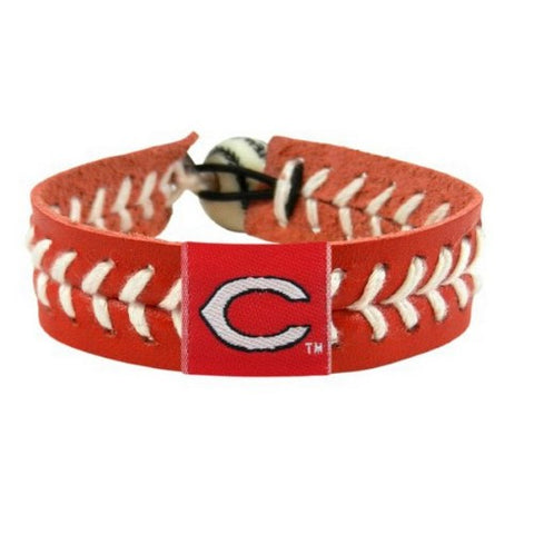 Cincinnati Reds Bracelet Team Color Baseball CO