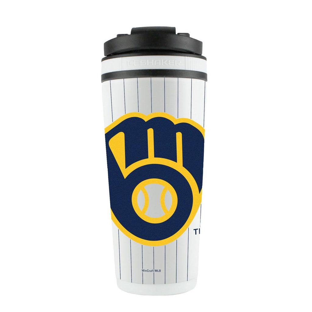 Milwaukee Brewers Ice Shaker 26oz Stainless Steel Special Order