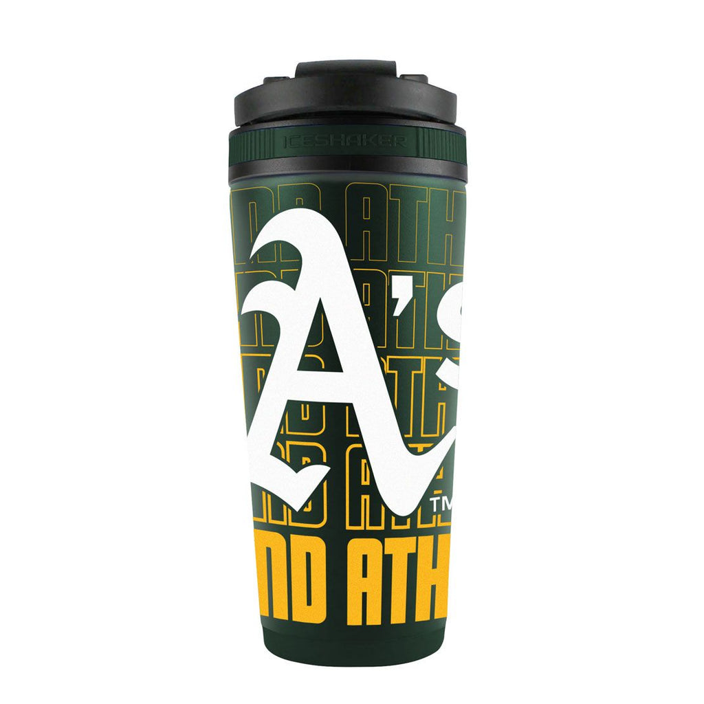 Oakland Athletics Ice Shaker 26oz Stainless Steel Special Order
