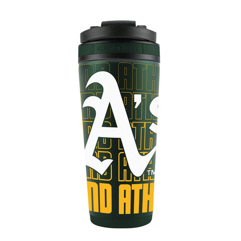 Oakland Athletics Ice Shaker 26oz Stainless Steel Special Order