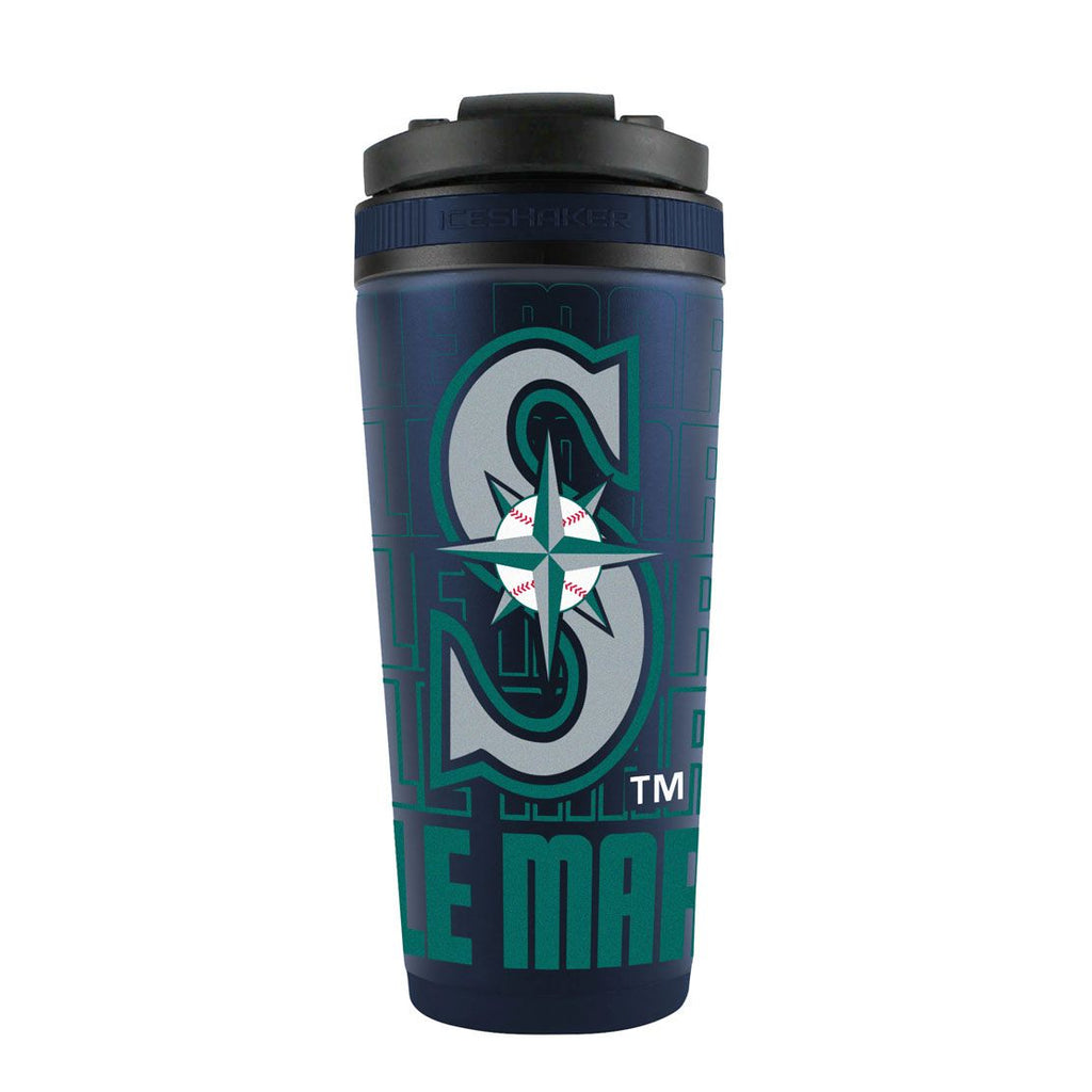 Seattle Mariners Ice Shaker 26oz Stainless Steel Special Order