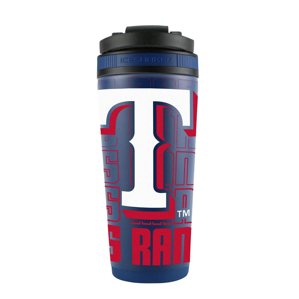 Texas Rangers Ice Shaker 26oz Stainless Steel Special Order