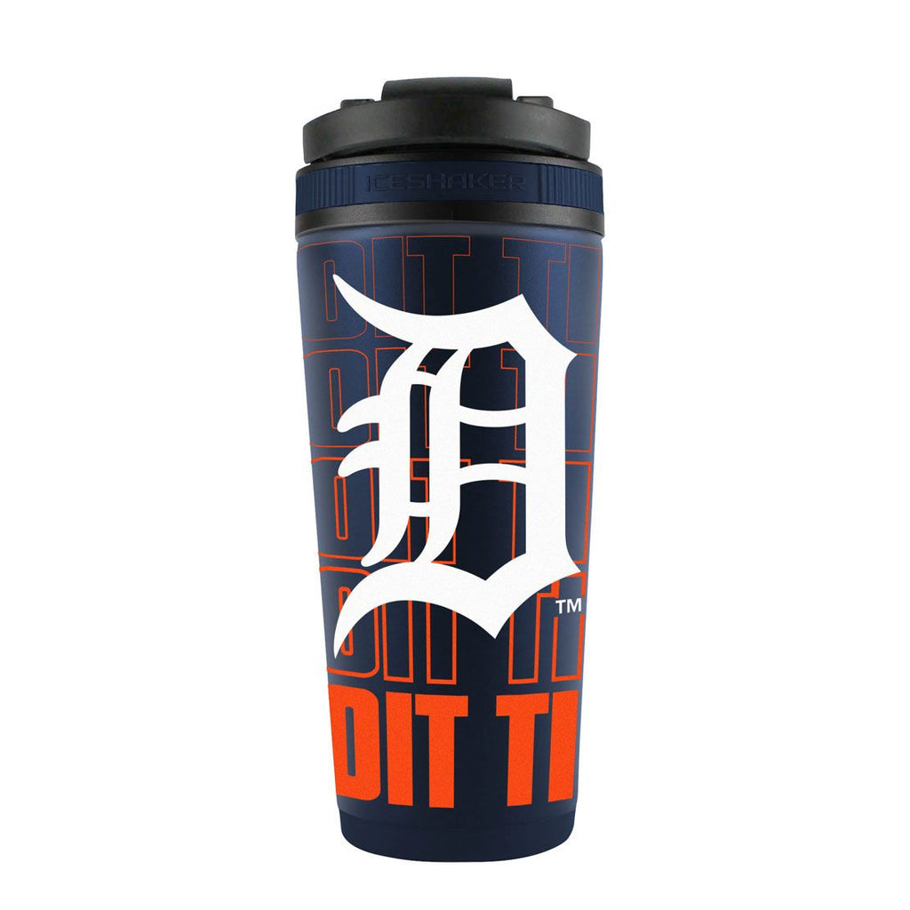 Detroit Tigers Ice Shaker 26oz Stainless Steel Special Order