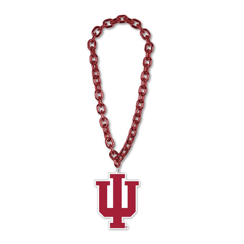 Indiana Hoosiers Necklace Big Fan Chain