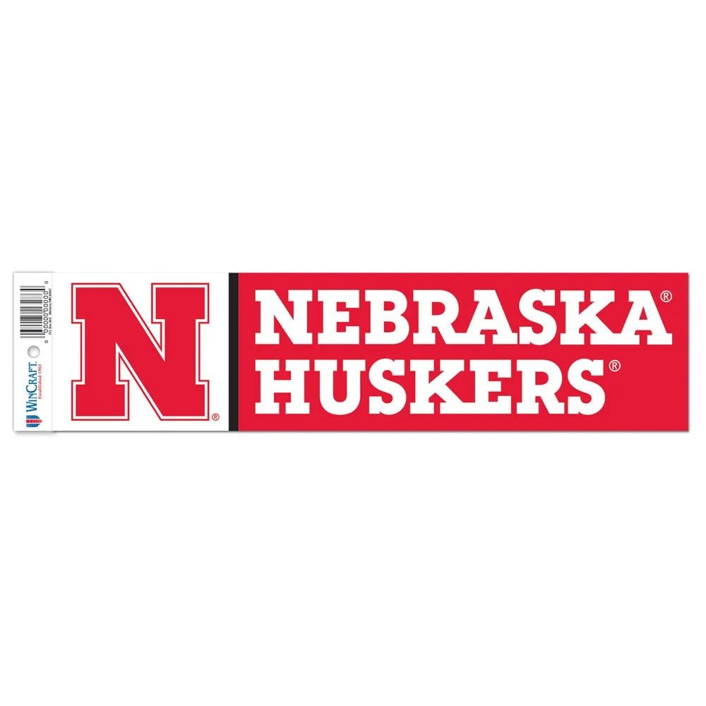 Nebraska Cornhuskers Bumper Sticker