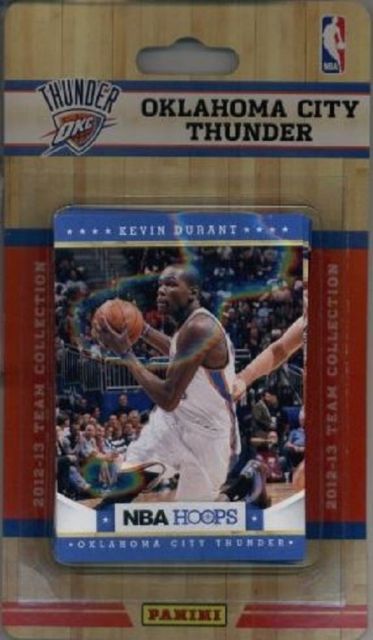 Oklahoma City Thunder 2012 2013 Hoops Team Set CO