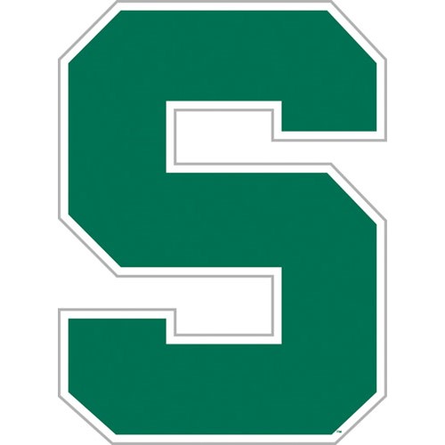 Michigan State Spartans Magnet Car Style 12 Inch