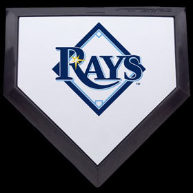 Tampa Bay Rays Authentic Hollywood Pocket Home Plate CO
