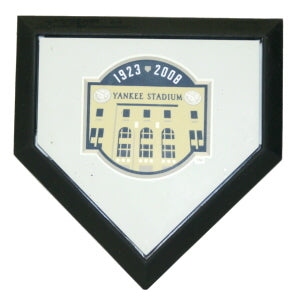New York Yankees Authentic Hollywood Pocket Home Plate Yankee Stadium Final Season Logo CO