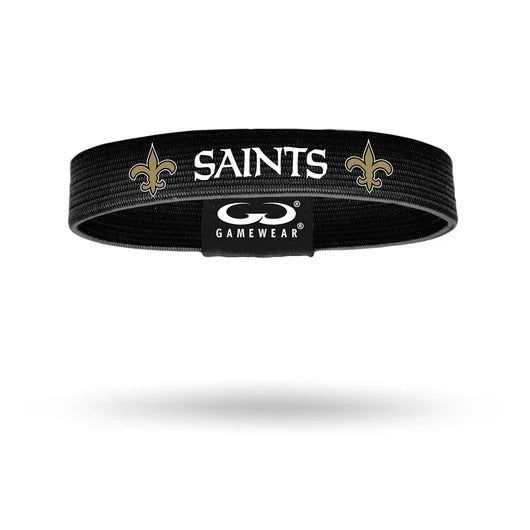 New Orleans Saints Wrist Bandz Large