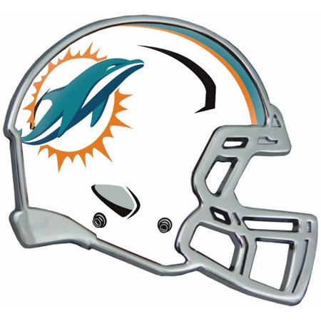 Miami Dolphins Auto Emblem Helmet
