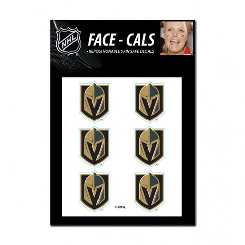 Las Vegas Golden Knights Tattoo Face Cals Special Order