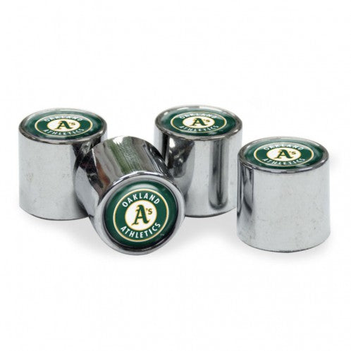 Oakland Athletics Valve Stem Caps Special Order