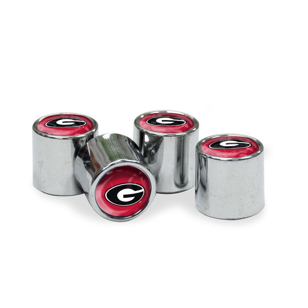 Georgia Bulldogs Valve Stem Caps