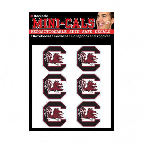 South Carolina Gamecocks Tattoo Face Cals