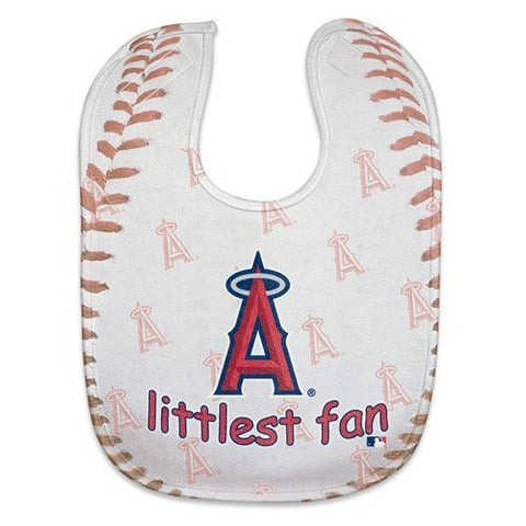 Los Angeles Angels Baby Bib Full Color Mesh Style