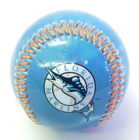 Miami Marlins Baseball High Gloss