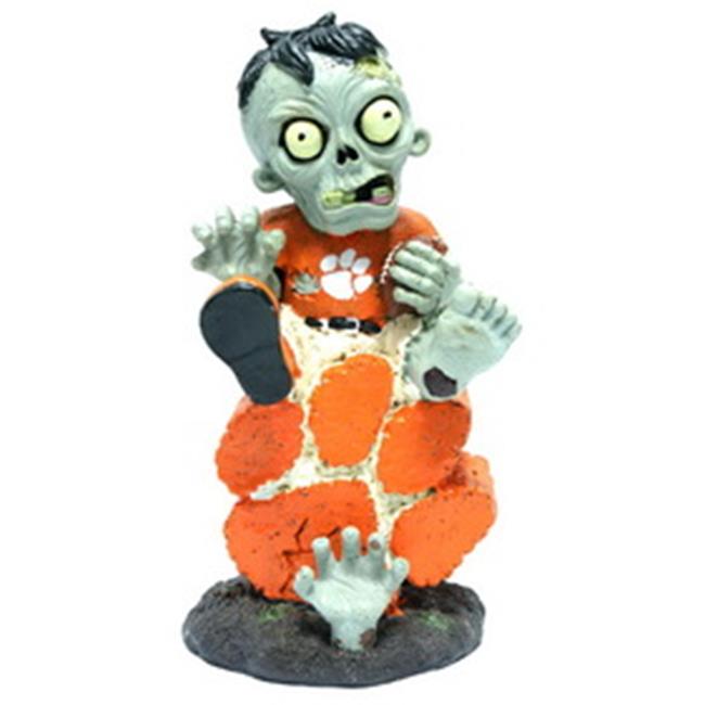 Clemson Tigers Zombie Figurine On Logo w/Football