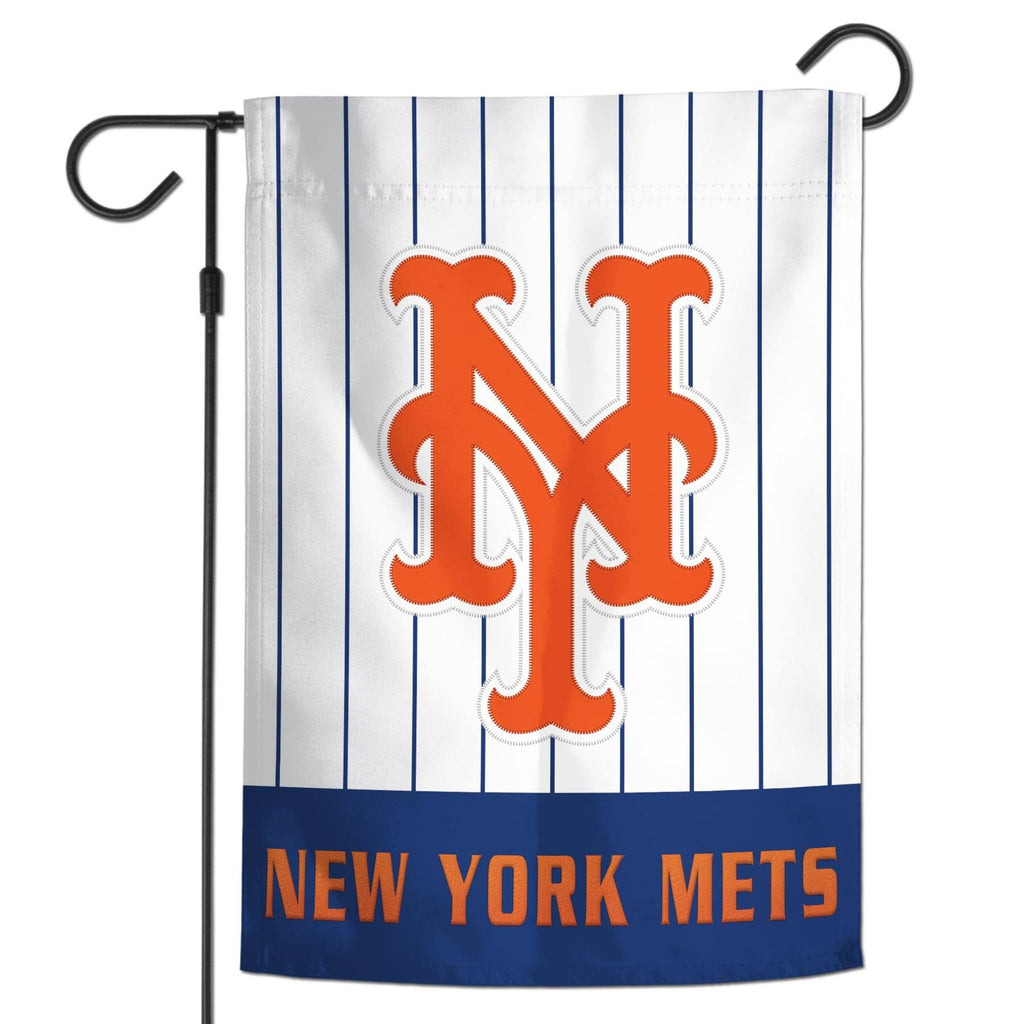 New York Mets Flag 12x18 Garden Applique Special Order