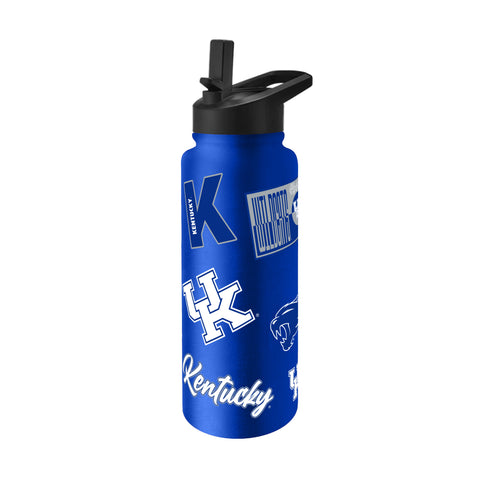 Kentucky Wildcats Quencher Bottle 34oz Stainless Steel Dreamweave
