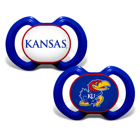 Kansas Jayhawks Pacifier 2 Pack Special Order