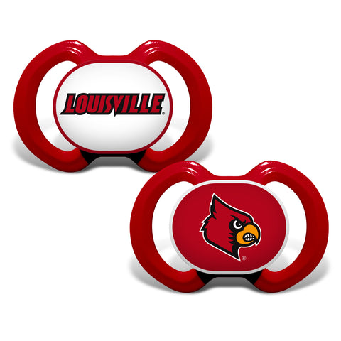 Louisville Cardinals Pacifier 2 Pack Alternate