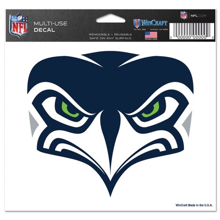 Seattle Seahawks Decal 5x6 Multi Use Color