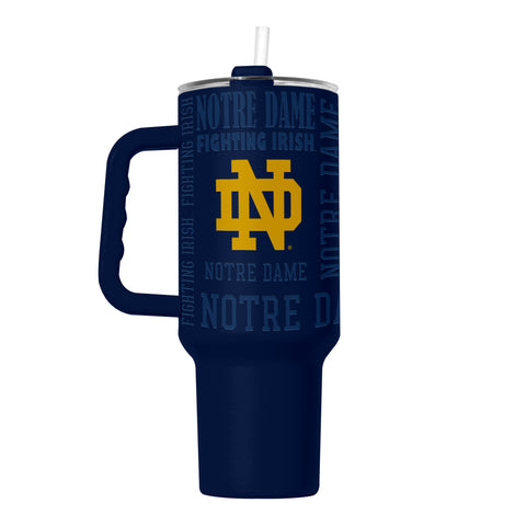 Notre Dame Fighting Irish Tumbler 40oz Powder Coat Replay