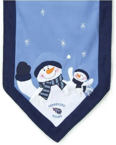 Tennessee Titans Table Runner 72x15 Snowman CO