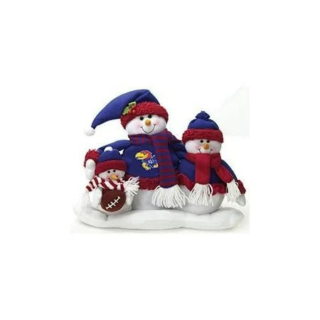 Kansas Jayhawks Table Top Snow Family CO