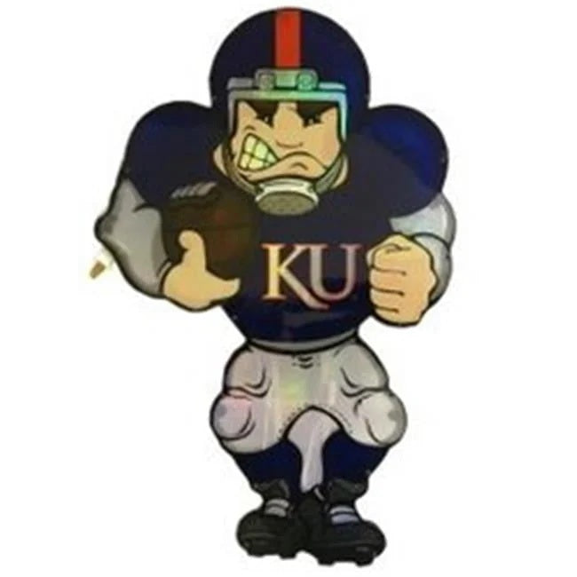 Kansas Jayhawks Window Light Up Player 20 Inch Double Sided CO
