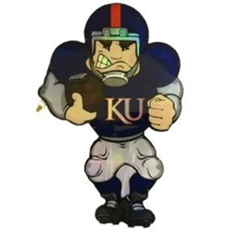 Kansas Jayhawks Window Light Up Player 20 Inch Double Sided CO