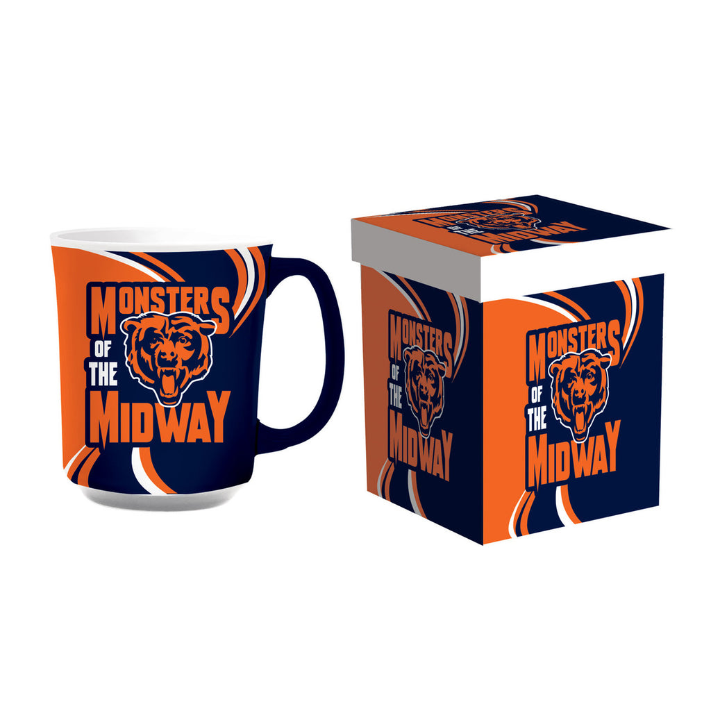 Chicago Bears Coffee Mug 14oz Ceramic with Matching Box