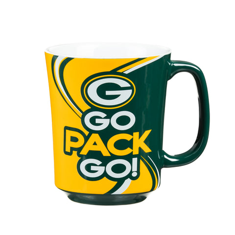 Green Bay Packers s Coffee Mug 14oz Ceramic with Matching Box