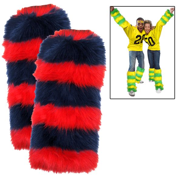 US Navy Leg Warmers 2 Pack Blue/Red CO
