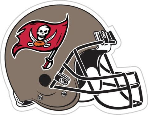 Tampa Bay Buccaneers Magnet Car Style 12 Inch Helmet Design