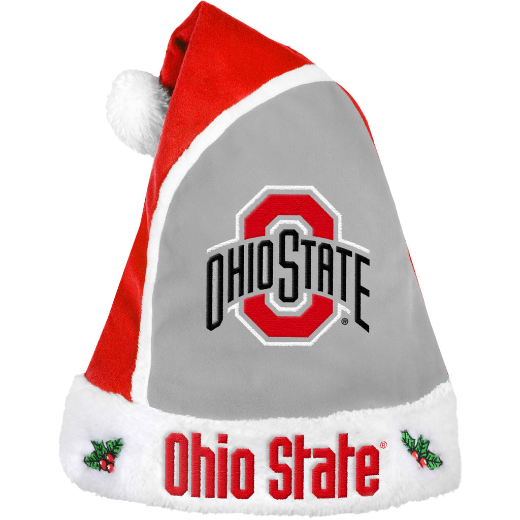 Ohio State Buckeyes Basic Santa Hat 2015