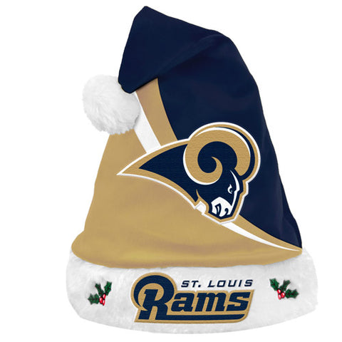 St. Louis Rams 2013 Swoop Logo Santa Hat
