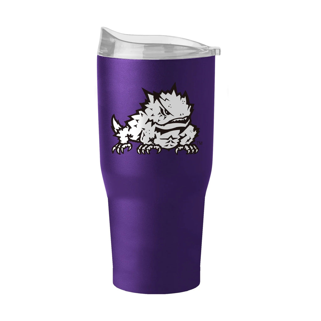 Texas Christian Horned Frogs Tumbler 30oz Flipside Powder Coat