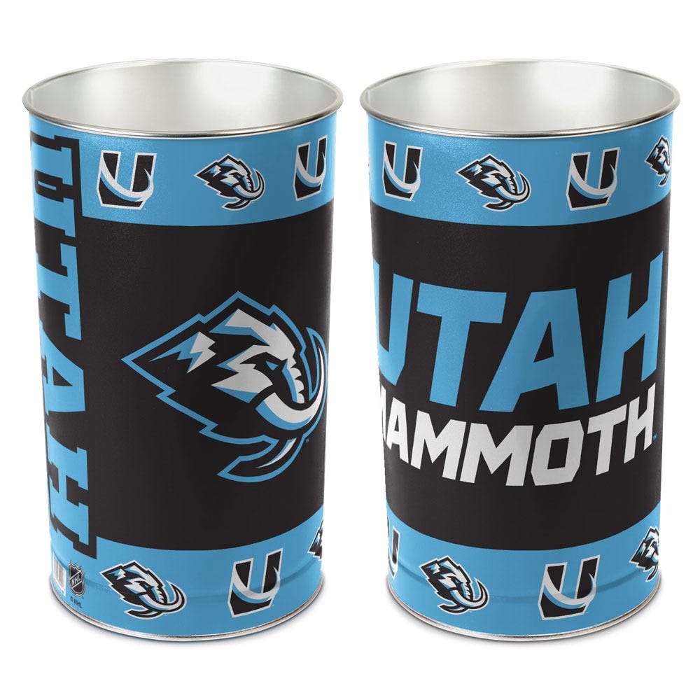 Utah Utes Mammoth Wastebasket 15 Inch Periodic Restock