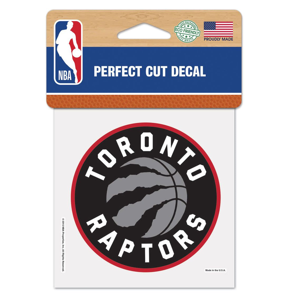 Toronto Raptors Decal 4x4 Perfect Cut Color Special Order