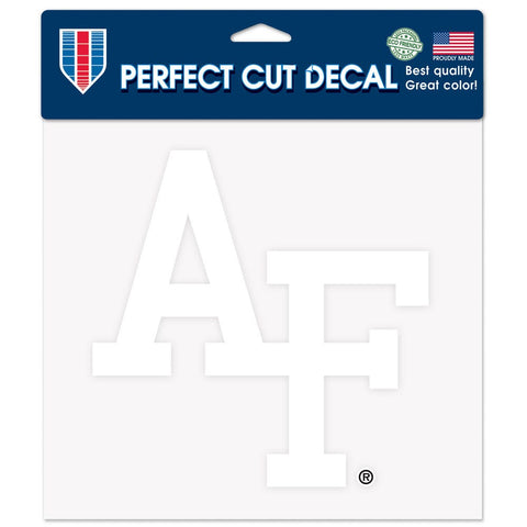 Air Force Falcons Decal 8x8 Perfect Cut White Special Order
