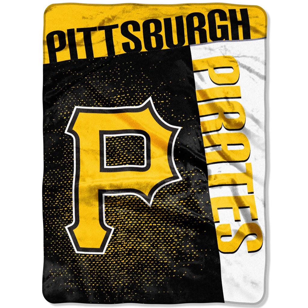 Pittsburgh Pirates Blanket 60x80 Raschel Strike Design